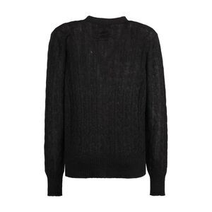 ETRO Men's Cable Knit V-Neck Sweater Men GREY Sweaters & Cardigans